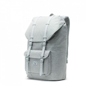 Rucsac Herschel Little America Light Grey Crosshatch 3