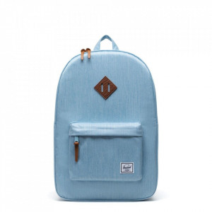 Herschel rucksack heritage denim crosshatch, Hellblau