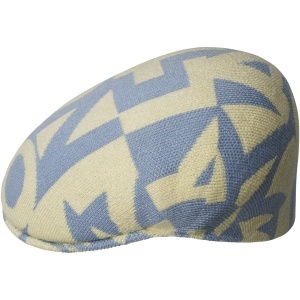 Kangol, basca Superfan 504, Albastru/Galben