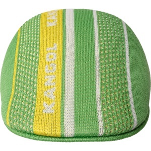 Kangol, Basca Tropic Game Stripe 507, Verde mar - Img 2