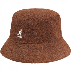 Palarie Kangol Bermuda Bucket Mahogany Maro 4