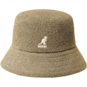 Kangol Bermuda Bucket Hat, Oat Brown