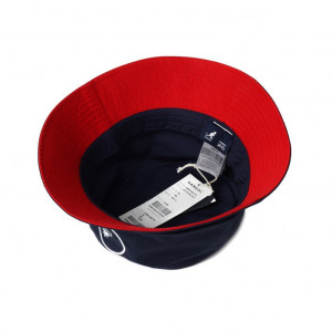Palarie albastra Kangol Cotton Bucket 4