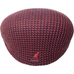 Kangol, basca grid knit 504, Albastru 2