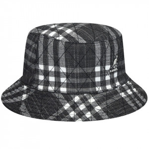 Palarie Kangol Hidden Layers Bucket Negru 4