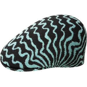 Kangol Meltdown 507 Flatcap Schirmmütze, Schwarz