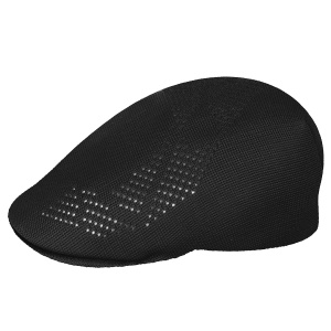 Kangol neo geo 507 flatcap, Schwarz