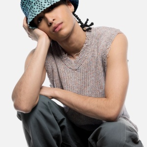 Kangol, Palarie bermuda zig zag bucket aquatic, Verde 2