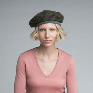 Bereta Kangol Show Your Teeth Beret Verde Oliv 2