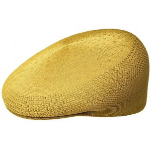 Kangol Tropic Ventair 504 Flatcap Schirmmütze, Sunset Gelb