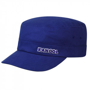 Kangol twill army cap, Royalblau