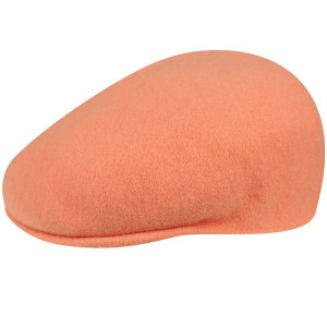 Kangol wool 504 flatcap, Papaya Milk