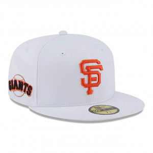 New Era sapca alba 59fifty side patch san francisco giants
