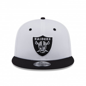 New Era sapca alba 9fifty las vegas raiders white crown patch 2