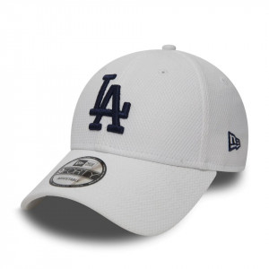 NEW ERA 9forty kappe la dodgers diamond, Weiß