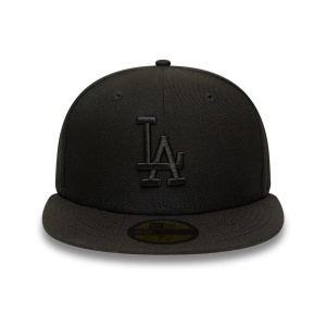 New Era, Sapca 59fifty essential Los Angeles Dodgers, Negru mat 2