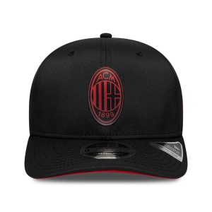New Era, sapca 9seventy poly AC Milan, Negru mat - Img 2