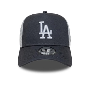 New Era, sapca trucker Los Angles Dodgers league, Gri carbune - Img 2
