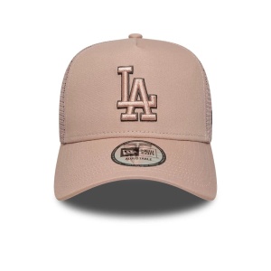 New Era, sapca trucker outline LA Dodgers, Roz prafuit - Img 2