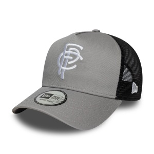 New Era, sapca trucker Seasonal FC Porto, Gri antracit mat
