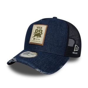 New Era, sapca trucker Visa Cash Racing Bulls, Albastru denim