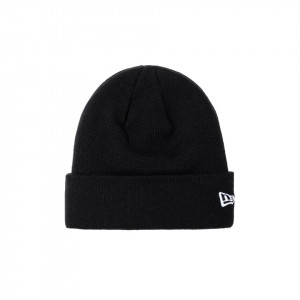NEW ERA, Strickmütze essential cuff knit, Schwarz