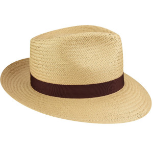 Palarie Bailey 1922 adlay raindura fedora natural 3