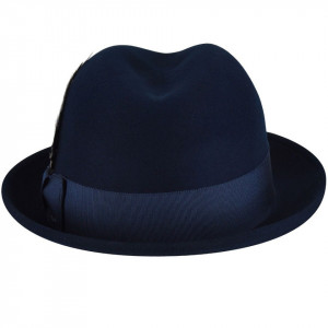 Palarie Bailey of Hollywood Tino Fedora Bleumarin 3