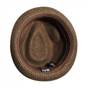 Palarie Bailey of Hollywood Vito Braided Fedora Java Mix 4
