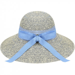 Palarie Betmar Jasmine Braided Wide Brim Charcoal 3