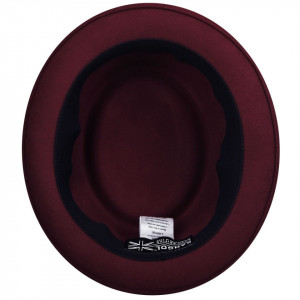 Palarie Kangol Polished Pork Pie Rosu 5
