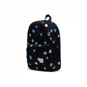 Rucsac pentru copii Herschel Heritage Paint Dot Negru 3