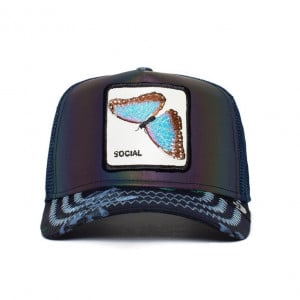 Sapca Goorin Brothers trucker soirees for days bleumarin