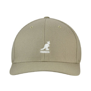 Sapca Kangol Wool Flexfit Baseball Taupe 6
