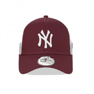 Sapca New Era a-frame trucker new york yankees rosu bordo 2