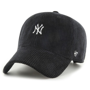 47 Brand, Sapca clean up base runner cord NY, Negru mat