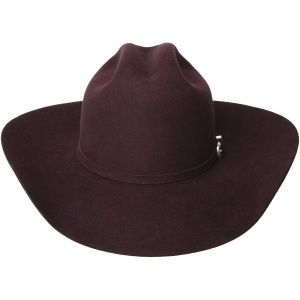Bailey Western 7X Pro 7 Cowboy Hat, Black Cherry - Img 2