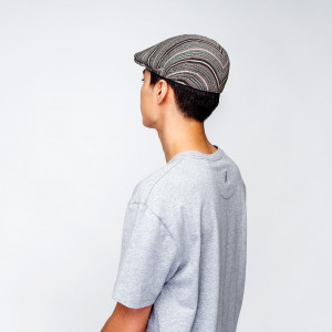 Basca Kangol diagonal stripes 507 gri 3
