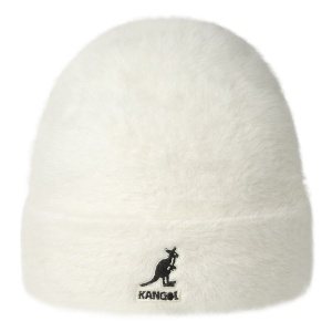 Caciula Kangol furgora cuff, Alb