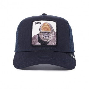 Goorin Bros sapca albastra trucker boss