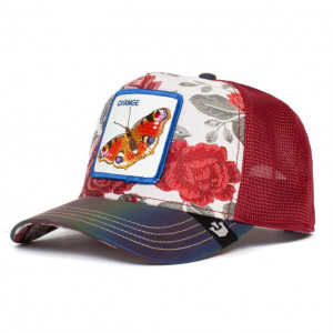 Sapca Goorin Brothers Trucker Metamorphosis Rosu 2