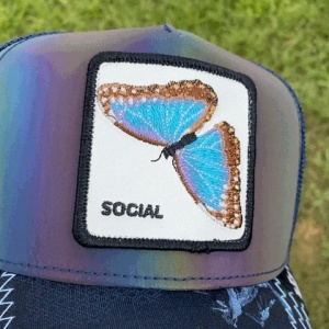 Sapca Goorin Brothers trucker soirees for days bleumarin 6