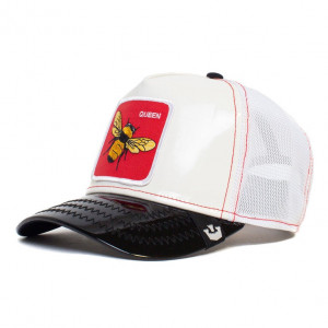 Sapca Goorin Brothers Trucker The Red Queen Alb 2