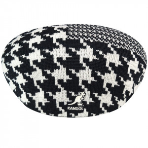 Basca Kangol Abstract Houndstooth 504 Negru 2