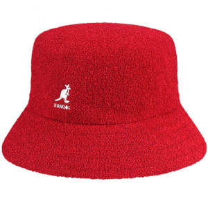 Palarie Kangol Bermuda Bucket Rosu 4