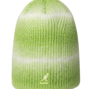 Kangol, caciula din amestec de lana heathered, Verde marin