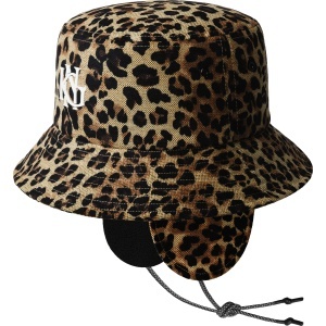 Kangol, palarie bucket leopard interlock earfap, Maro - Img 2
