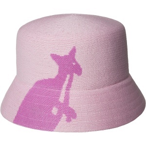 Kangol, palarie bucket Thermal logo, Roz pal