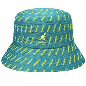 Kangol rain drop bucket fischerhut, Grün