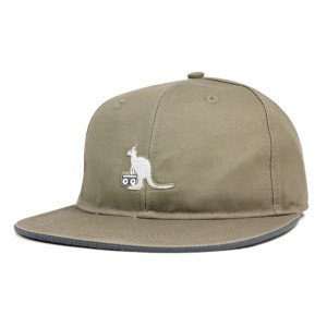 Kangol, sapca verde mascot baseball